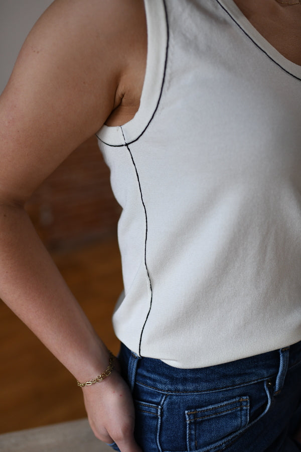 Daphne Lightweight Knit Tank